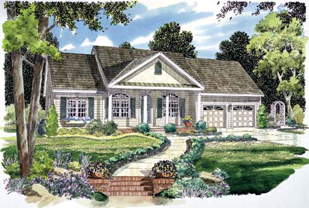 House Plan of the Week - CHP-29918 - Rendering